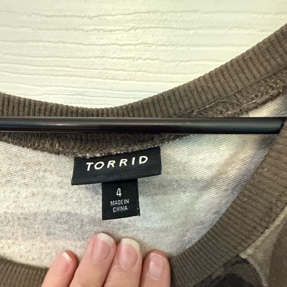 Torrid Sweatshirt - Picture 3 of 4